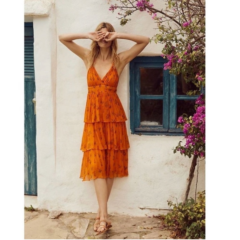 Anthropologie Pamela Midi Dress 4